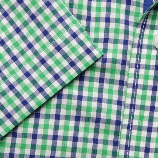 Koszula WR Slim Fit (wzrost 176-182) willsoor-sklep-internetowy zielony koszule