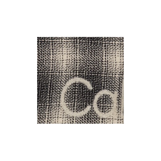 Calvin Klein Szalik Check Scarf K50K510989 Czarny Calvin Klein uniwersalny MODIVO