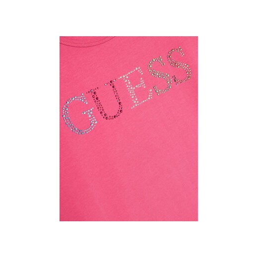 Guess T-Shirt J4GI38 J1314 Różowy Regular Fit Guess 10Y MODIVO