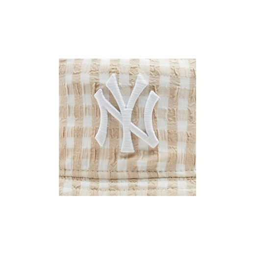 New Era Kapelusz Gingham Tapere 60298643 Beżowy New Era S MODIVO