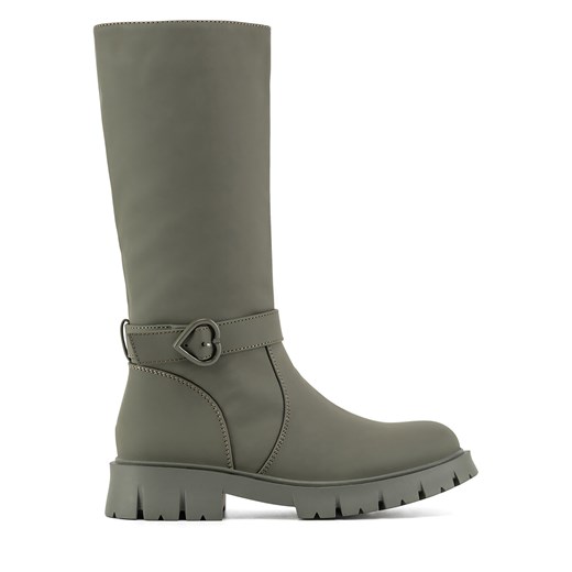 Oficerki DeeZee CS5907-18 Khaki 34 eobuwie.pl okazja