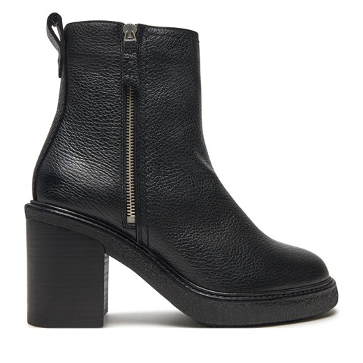 Botki Clarks Cassiano Zip 26178671 Czarny Clarks 40 eobuwie.pl