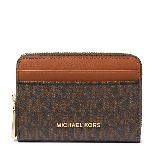 Duży Portfel Damski MICHAEL Michael Kors 32T4GJ6Z5B Brązowy Michael Michael Kors one size eobuwie.pl