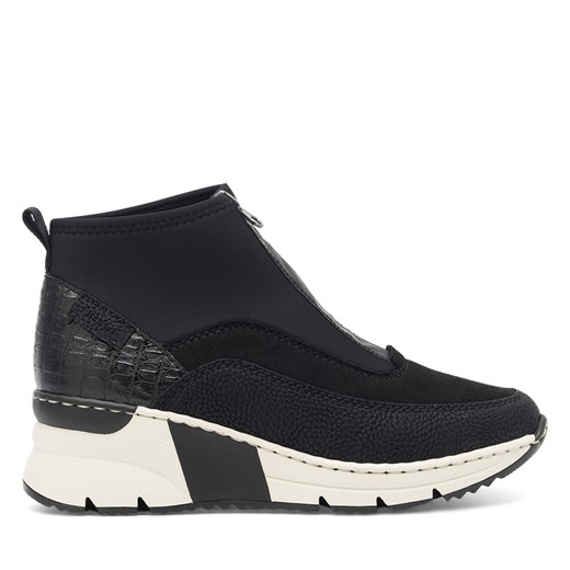 Sneakersy Rieker N6352-00 Czarny Rieker 42 eobuwie.pl