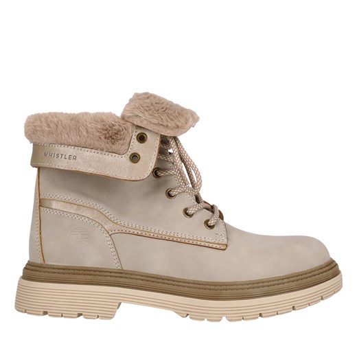Trapery Whistler Jasiah W Boot W244350 Beżowy ze sklepu eobuwie.pl w kategorii Workery damskie - zdjęcie 177383799