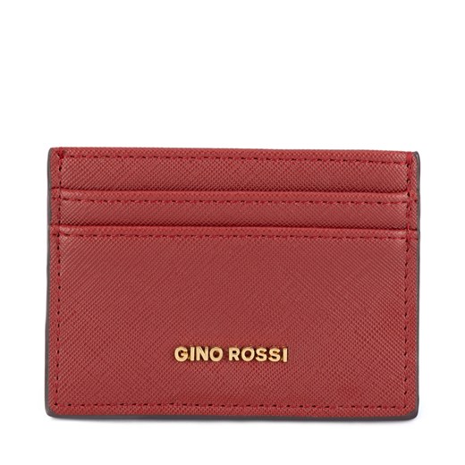 Etui na karty kredytowe Gino Rossi QYL0023 Czerwony Gino Rossi one size eobuwie.pl