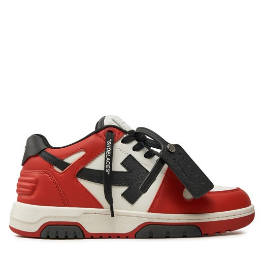 Sneakersy Off-White OWIA259S23LEA0012510 Czerwony 38 eobuwie.pl