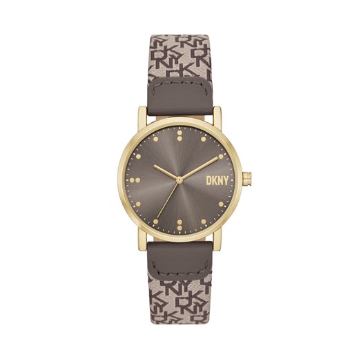 Zegarek DKNY Soho NY6691 Brązowy one size eobuwie.pl