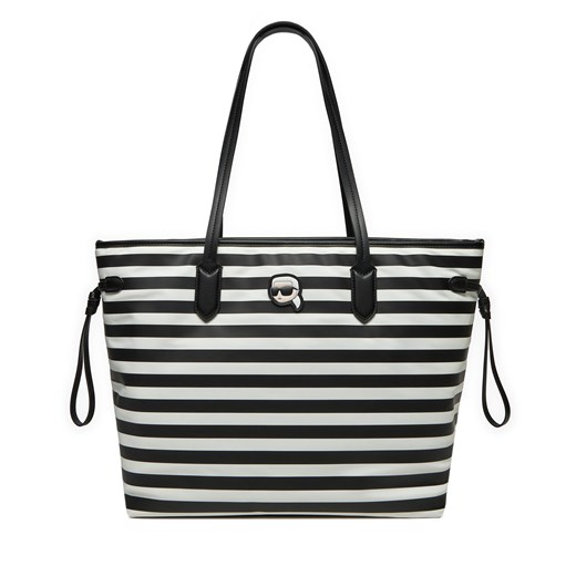 Torebka KARL LAGERFELD A1W30125 Czarny ze sklepu eobuwie.pl w kategorii Torby Shopper bag - zdjęcie 177387589