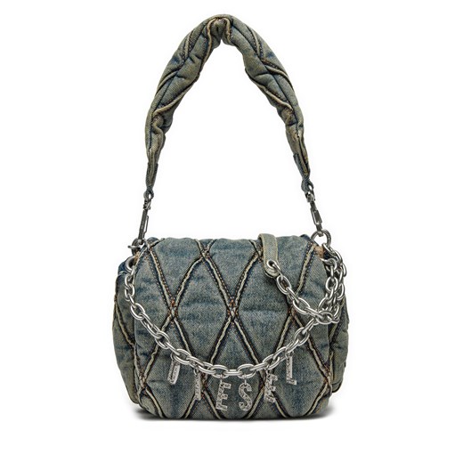 Torebka Diesel Charm-D X09597P5570 Niebieski Diesel one size eobuwie.pl