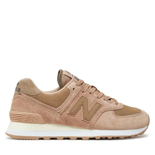 Sneakersy New Balance WL574HI2 Beżowy New Balance 40.5 eobuwie.pl