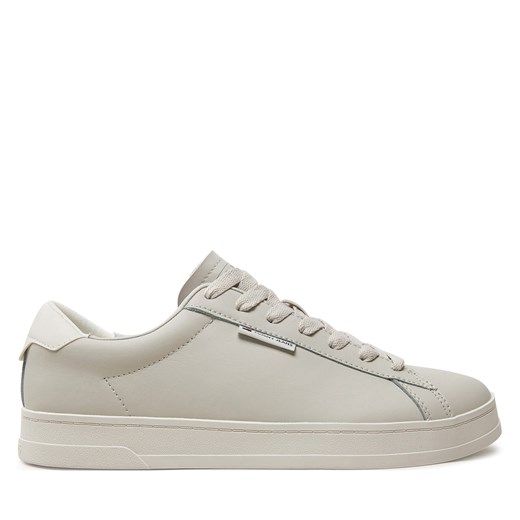 Sneakersy Tommy Jeans Tjm Leather Low Cupsole EM0EM01374 Szary Tommy Jeans 43 wyprzedaż eobuwie.pl