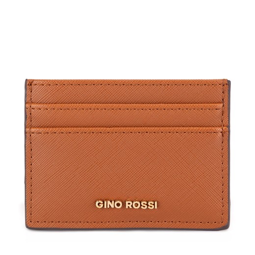 Etui na karty kredytowe Gino Rossi QYL0023 Brązowy Gino Rossi one size eobuwie.pl