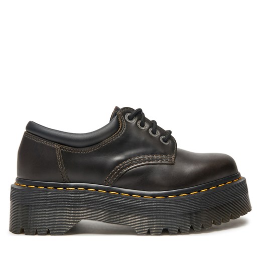 Glany Dr. Martens 8053 Quad 32011302 Brązowy ze sklepu eobuwie.pl w kategorii Półbuty damskie - zdjęcie 177388488