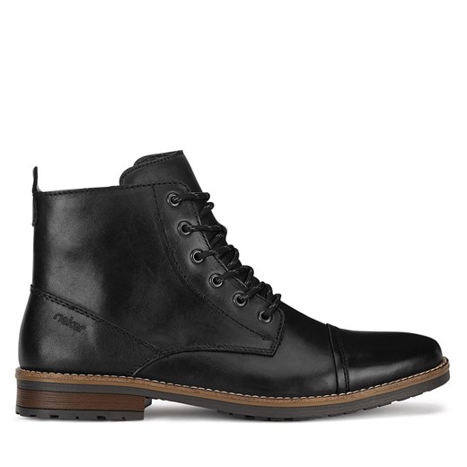 Półbuty Rieker 33205-00 Czarny Rieker 43 eobuwie.pl