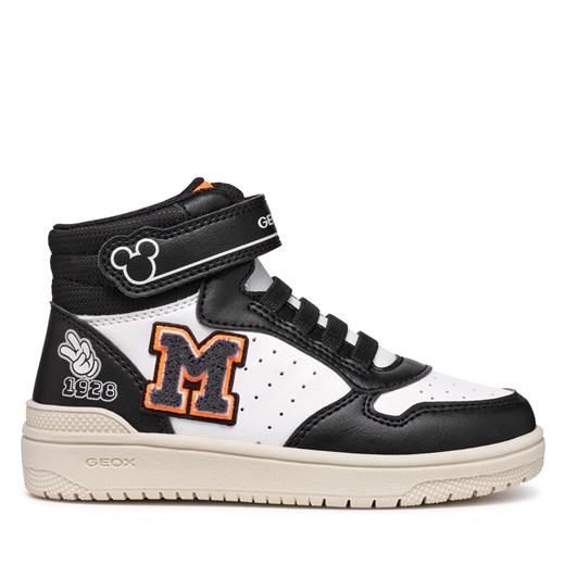 Sneakersy Geox J Washiba Boy J46LQE 05411 C0127 S Czarny Geox 29 eobuwie.pl okazja