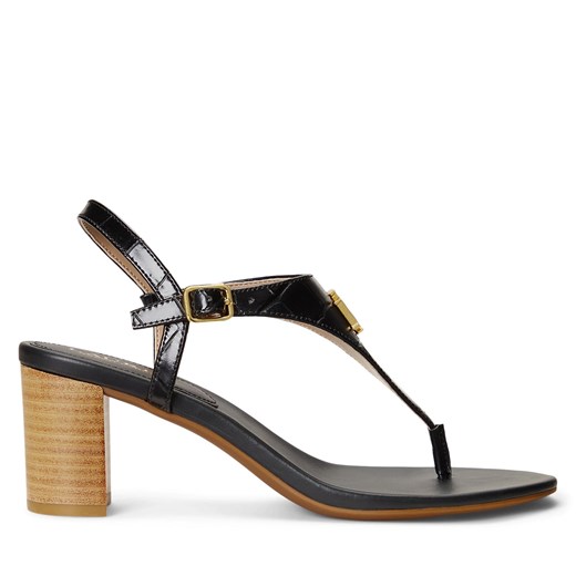 Sandały LAUREN RALPH LAUREN Westcott Ii 802904280001 Czarny 37 promocja eobuwie.pl