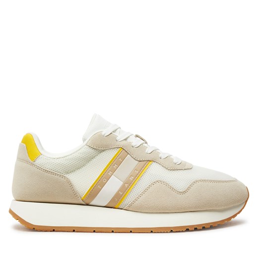 Sneakersy Tommy Jeans Tjm Modern Runner EM0EM01435 Beżowy Tommy Jeans 44 eobuwie.pl