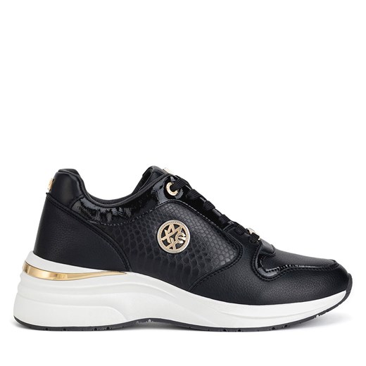Sneakersy MEXX MI001009043W Czarny Mexx 38 eobuwie.pl