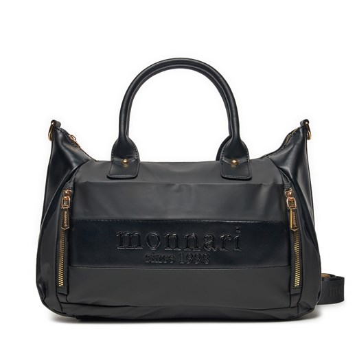 Torebka Monnari TORIMP0-24Z-BAG5840-K020D000-R00 Czarny ze sklepu eobuwie.pl w kategorii Torby Shopper bag - zdjęcie 177391307