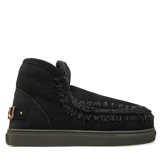 Śniegowce Mou Eskimo Sneaker Big Metal Logo FW111008A Czarny Mou 39 eobuwie.pl