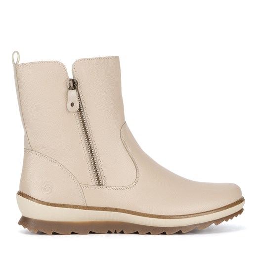 Botki Remonte R8482-60 Beżowy Remonte 38 eobuwie.pl