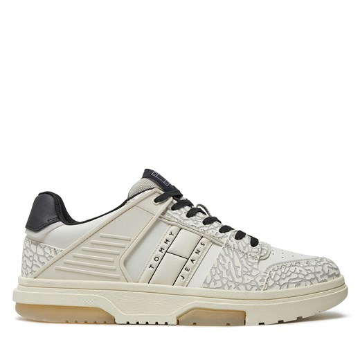 Sneakersy Tommy Jeans The Brooklyn New Material EM0EM01431 Écru Tommy Jeans 44 eobuwie.pl