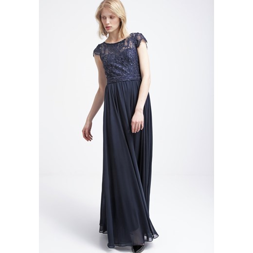 Unique Suknia balowa dark azure zalando czarny długie