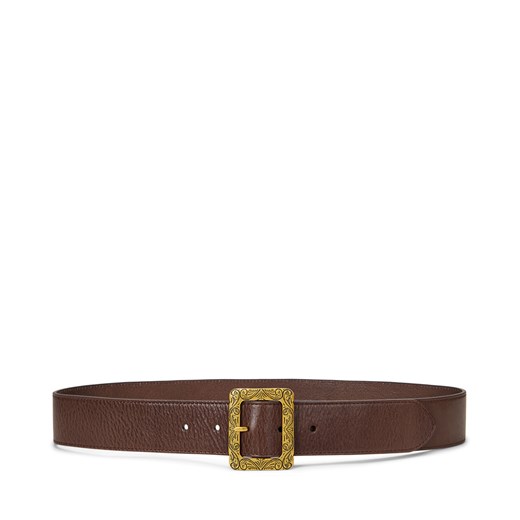 Pasek Damski LAUREN RALPH LAUREN 412951708001 Brązowy S eobuwie.pl