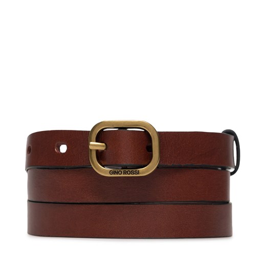 Pasek Damski Gino Rossi BLYL23006 Brązowy Gino Rossi L eobuwie.pl