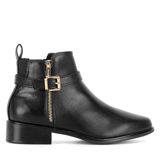 Botki Clara Barson WYL4016-1 Czarny Clara Barson 36 promocyjna cena eobuwie.pl