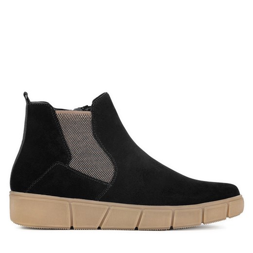 Botki Remonte D1T71-00 Czarny Remonte 38 eobuwie.pl