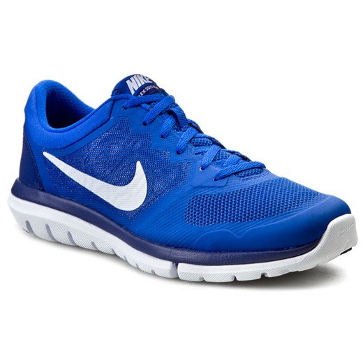 Półbuty NIKE - Nike Flex 2015 Rn 709022 400 Lyon Blue/White/Dp Royal Blue eobuwie-pl niebieski 