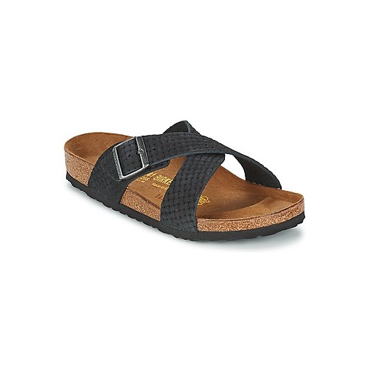 Birkenstock  Sandały TUNIS  Birkenstock spartoo brazowy lato