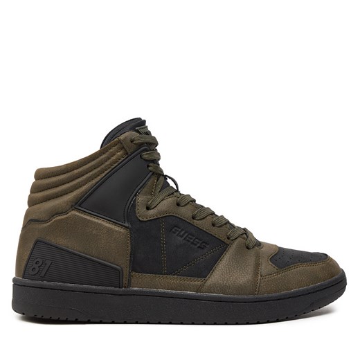 Sneakersy Guess Sava Mid FMTSAM PEL12 Zielony Guess 42 eobuwie.pl