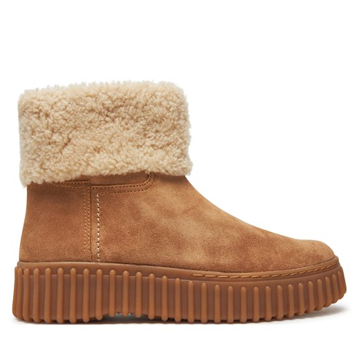 Botki Clarks Torhill Turn 26179563 Brązowy Clarks 36 eobuwie.pl