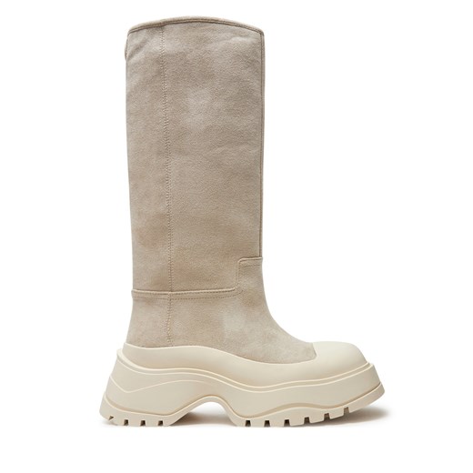 Kozaki Bronx 14367-C Écru Bronx 38 promocyjna cena eobuwie.pl