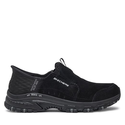 Sneakersy Skechers Slip-ins: Hillcrest - Sunapee 180016 Czarny ze sklepu eobuwie.pl w kategorii Buty sportowe damskie - zdjęcie 177395979