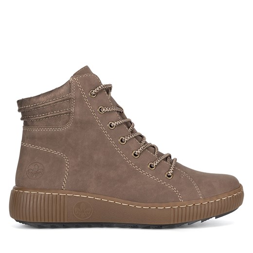 Botki Rieker Z6630-24 Brązowy Rieker 37 eobuwie.pl