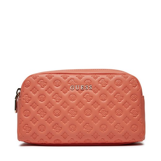 Kosmetyczka Guess Not Coordinated (PE) Accessories PW7438 P4273 Koralowy Guess one size wyprzedaż eobuwie.pl