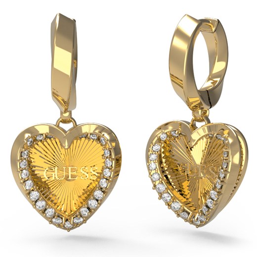 Kolczyki Guess JUBE0460 8JW Złoty Guess one size eobuwie.pl