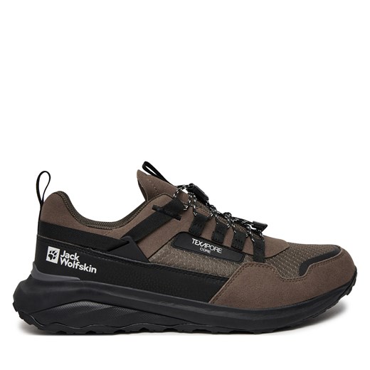 Trekkingi Jack Wolfskin Dromoventure Athletic Texapore Low M A63297 Brązowy Jack Wolfskin 44 eobuwie.pl