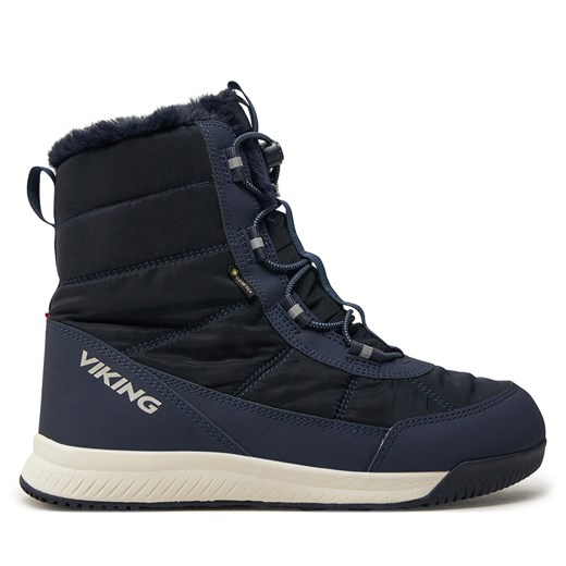 Śniegowce Viking Aery SL GTX GORE-TEX 3-94605-535 Granatowy ze sklepu eobuwie.pl w kategorii Buty zimowe dziecięce - zdjęcie 177397445