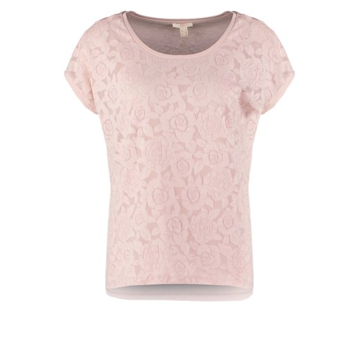 Esprit Tshirt basic peach blush zalando bezowy abstrakcyjne wzory