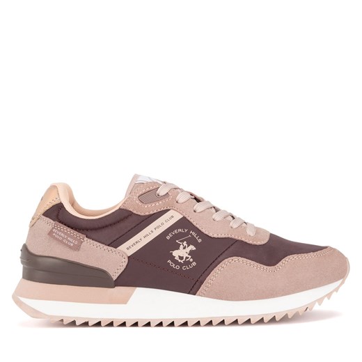 Sneakersy Beverly Hills Polo Club S9017-IW Bordowy 36 eobuwie.pl