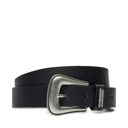 Pasek Damski Pepe Jeans Mildred PL020852 Czarny Pepe Jeans L promocyjna cena eobuwie.pl