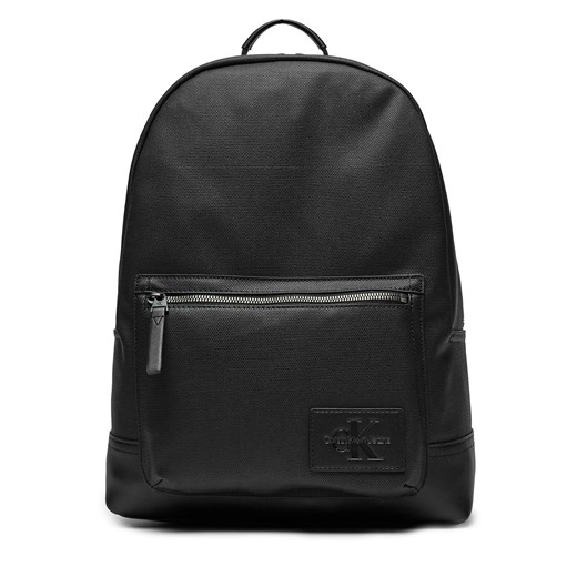 Plecak Calvin Klein Jeans Coated Campus Bp Angled40 Pu K50K512028 Czarny one size okazja eobuwie.pl