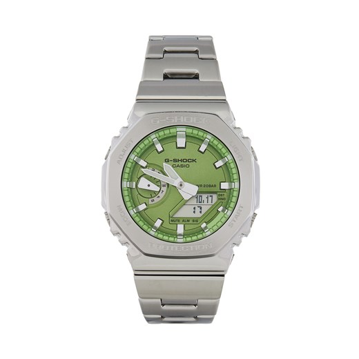 Zegarek G-Shock G-Steel GM-2110D-3AER Srebrny ze sklepu eobuwie.pl w kategorii Zegarki - zdjęcie 177399597
