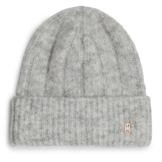 Czapka Tommy Hilfiger Timeless AW0AW16630 Szary Tommy Hilfiger one size eobuwie.pl