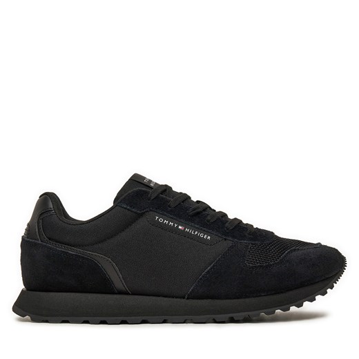 Sneakersy Tommy Hilfiger New Runner Eva Trainers FM0FM05454 Czarny Tommy Hilfiger 45 eobuwie.pl
